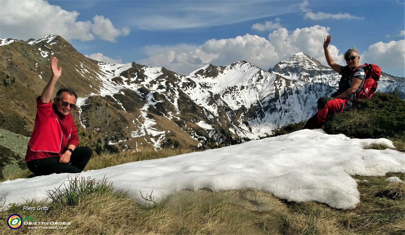35 Bella vista,sul  sent. 124 per il Rif. Balicco, verso il Monte Cavallo.JPG -                                